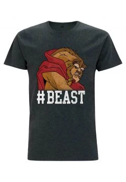 Henry Tiger DISNEY UNISEX BEAST - T-Shirt Print - Melange Black -Günstiges Henry Tiger Geschäft b430fef53d8b452cad5b60146ae534e8