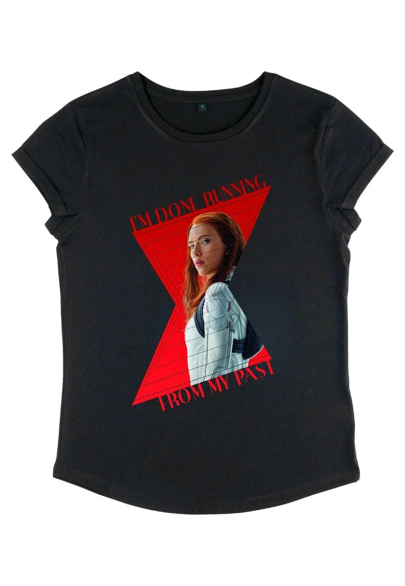 Henry Tiger Damen MARVEL BLACK WIDOW - STOP RUNNING - T-Shirt Print - Black 5 Henry Tiger Damen MARVEL BLACK WIDOW - STOP RUNNING - T-Shirt Print - Black – Bild 5