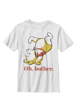 Henry Tiger Unisex DISNEY WINNIE THE POOH CLASSICS OH BOTHER BEAR - T-Shirt Print - White