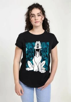 Henry Tiger DISNEY CLASSICS MICKEY CLASSIC - PLUTO THIRTY - T-Shirt Print - Black | Damen