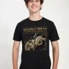Henry Tiger Unisex STAR WARS: THE MANDALORIAN - BANTHA RIDE - T-Shirt Print - Black