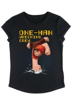 Henry Tiger Damen DISNEY WRECK-IT RALPH 2 - WRECKING CREW - T-Shirt Print - Black -Günstiges Henry Tiger Geschäft b4efbb390da441189fdee97db686bd41