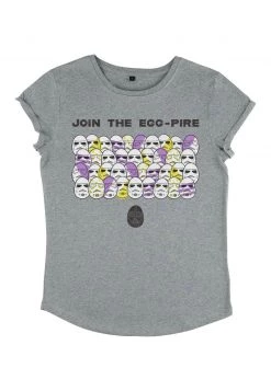 Henry Tiger Damen STAR WARS: CLASSIC - THE EGG-PIRE - T-Shirt Print - Melange Grey 8 Henry Tiger Damen STAR WARS: CLASSIC - THE EGG-PIRE - T-Shirt Print - Melange Grey -Günstiges Henry Tiger Geschäft b4f77e852eba4f0c80e7381e8e15265f