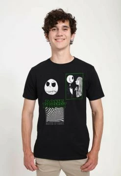 Henry Tiger DISNEY CLASSICS UNISEX BONE DADDY - T-Shirt Print - Black