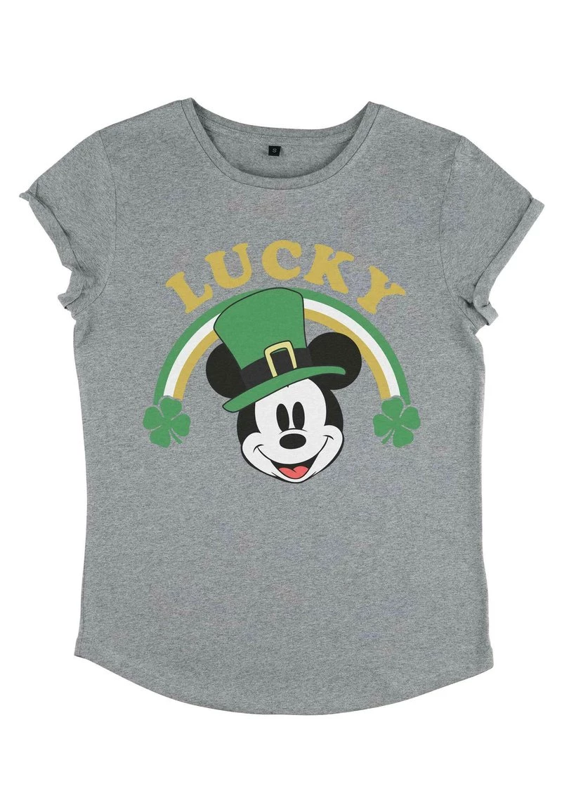 Henry Tiger Damen DISNEY CLASSICS - T-Shirt Print - Melange Grey 4 Henry Tiger Damen DISNEY CLASSICS - T-Shirt Print - Melange Grey – Bild 4