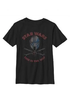 Henry Tiger Unisex STAR WARS - T-Shirt Print - Black