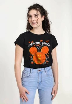 Henry Tiger Damen DISNEY CLASSICS MICKEY MOUSE JACK O LANTERN - T-Shirt Print - Black -Günstiges Henry Tiger Geschäft b6147f99b25941738f80cb6d4428929d