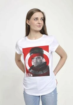 Henry Tiger Damen MARVEL WINTER SHIELD - T-Shirt Print - White -Günstiges Henry Tiger Geschäft b64c6abfb0ef4a62a6d5cb3dc4d90eba