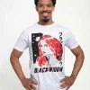 Henry Tiger Unisex MARVEL BLACK WIDOW - DRAWN WIDOW - T-Shirt Print - White