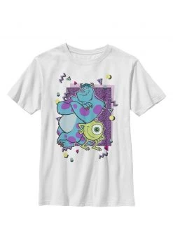 Henry Tiger Unisex DISNEY PIXAR JAMES AND MIKE - T-Shirt Print - White