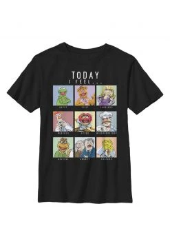 Henry Tiger Unisex MUPPET MOOD - T-Shirt Print - Black