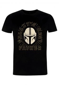 Henry Tiger Unisex STAR WARS MANDO DAD HELMET - T-Shirt Print - Black -Günstiges Henry Tiger Geschäft b6fb0abb731c450ba1a8a7c78c09f9d8
