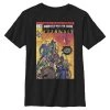 Henry Tiger Unisex MARVEL KIDS HALFTONE COVER - T-Shirt Print - Black