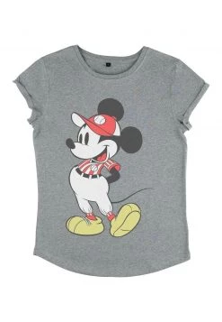 Henry Tiger DISNEY CLASSICS MICKEY CLASSIC - BASEBALL SEASON MICKEY - T-Shirt Print - Melange Grey | Damen -Günstiges Henry Tiger Geschäft b79a46ffa69644c590169da7ef26d393