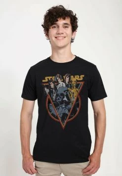 Henry Tiger Unisex STAR WARS: CLASSIC - RETRO - T-Shirt Print - Black