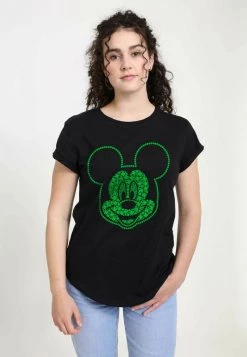 Henry Tiger Damen DISNEY CLASSICS MICKY SHAMROCKS - T-Shirt Print - Black -Günstiges Henry Tiger Geschäft b85f44ae56c948319569b77e2ee7680f