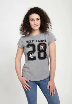 Henry Tiger Damen DISNEY CLASSICS - T-Shirt Print - Melange Grey