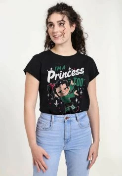 Henry Tiger Damen DISNEY WRECK-IT RALPH 2 - PRINCESS TOO - T-Shirt Print - Black -Günstiges Henry Tiger Geschäft ba7e92e83af3414290b3794c6380a227