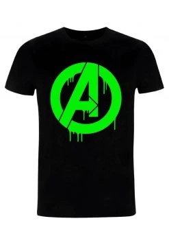 Henry Tiger MARVEL AVENGERS UNISEX OOZING - T-Shirt Print - Black -Günstiges Henry Tiger Geschäft baac180e906d4367ae26f9f8c703c056