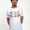 Henry Tiger DISNEY CLASSICS UNISEX MICKEY AND FRIENDS GRID - T-Shirt Print - White