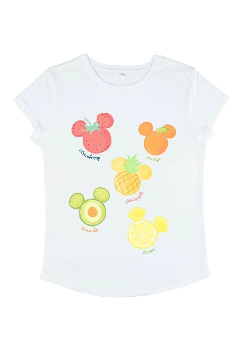 Henry Tiger Damen DISNEY FRUIT - T-Shirt Print - White 5 Henry Tiger Damen DISNEY FRUIT - T-Shirt Print - White – Bild 5