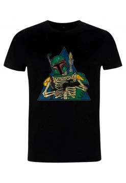 Henry Tiger STAR WARS UNISEX SKELETON BOBA - T-Shirt Print - Black -Günstiges Henry Tiger Geschäft bb074304372445058e7acbaa5f73e82e