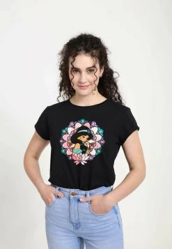 Henry Tiger Damen DISNEY ALADDIN - GLASS JASMINE - T-Shirt Print - Black -Günstiges Henry Tiger Geschäft bb18812074774ec5b93f6c9e653cb6b2