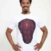 Henry Tiger Unisex MARVEL STAINED GLASS - T-Shirt Print - White