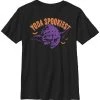 Henry Tiger Unisex STAR WARS YODA SPOOKY - T-Shirt Print - Black