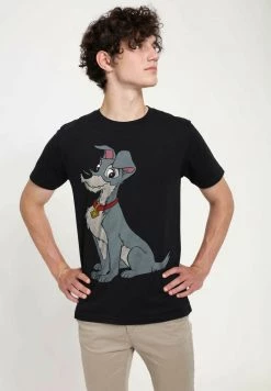 Henry Tiger Unisex DISNEY CLASSICS LADY & THE TRAMP - TRAMP VINTAGE - T-Shirt Print - Black -Günstiges Henry Tiger Geschäft bc70d96a42e140a0bb26553bbf6a632c