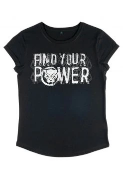 Henry Tiger Damen MARVEL - T-Shirt Print - Black -Günstiges Henry Tiger Geschäft bcaaa735486a4992af15c9d594808620