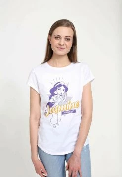 Henry Tiger Damen DISNEY ALADDIN - JASMINE POP - T-Shirt Print - White -Günstiges Henry Tiger Geschäft bce2ed14635746f38baf107f17c5f43b