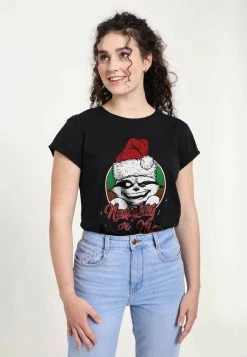 Henry Tiger MARVEL ROCKET GREETINGS - T-Shirt Print - Black | Damen