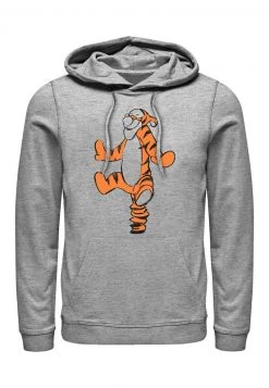 Henry Tiger DISNEY CLASSICS UNISEX BASIC SKETCH TIGGER HOODIE - Kapuzenpullover - Melange Grey