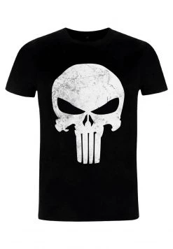 Henry Tiger Unisex MARVEL OTHER - PUNISHER DISTRESSED SKULL - T-Shirt Print - Black -Günstiges Henry Tiger Geschäft bdb42d577b634bcc899d0494b0b6d099