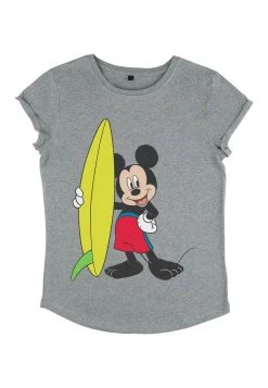 Henry Tiger Damen DISNEY CLASSICS MICKEY CLASSIC - MICKEY SURF - T-Shirt Print - Melange Grey -Günstiges Henry Tiger Geschäft be7f7e8912fe4bc0912b59f5da7e501a