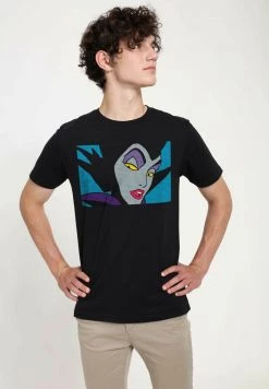 Henry Tiger DISNEY SLEEPING BEAUTY - MALEFICENT EYES - T-Shirt Print - Black | Unisex -Günstiges Henry Tiger Geschäft becf387c0fdc49dda1e235580fe95682