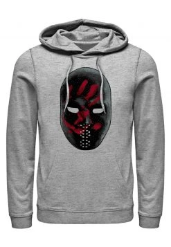 Henry Tiger MARVEL LARGE MASK - Kapuzenpullover - Melange Grey | Unisex