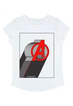 Henry Tiger Damen MARVEL AVENGERS CLASSIC - LAYERED AVENGERS - T-Shirt Print - White -Günstiges Henry Tiger Geschäft bf481b727b3d4077ab80ced5936fbd4f