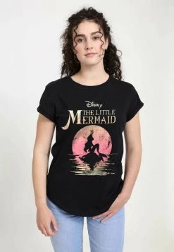 Henry Tiger DISNEY THE LITTLE MERMAID - MERMAID MOON - T-Shirt Print - Black | Damen