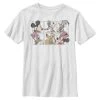 Henry Tiger Unisex DISNEY CLASSICS MICKEY AND FRIENDS GRID - T-Shirt Print - White