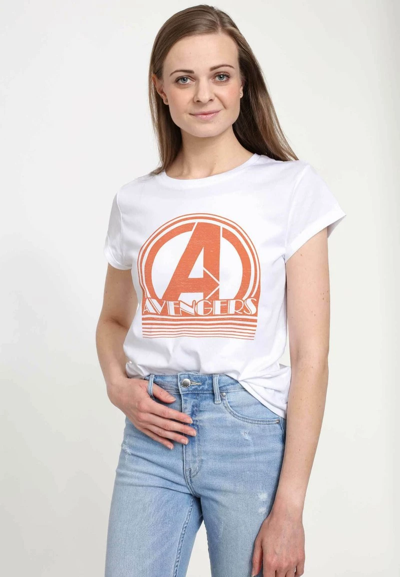 Henry Tiger MARVEL AVENGERS CLASSIC - RETRO AVENGERS ICON - T-Shirt Print - White | Damen 3 Henry Tiger MARVEL AVENGERS CLASSIC - RETRO AVENGERS ICON - T-Shirt Print - White | Damen – Bild 3