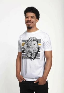 Henry Tiger DISNEY KING - T-Shirt Print - White | Unisex -Günstiges Henry Tiger Geschäft c05c5b3118ab46f097bf4d60dd273709