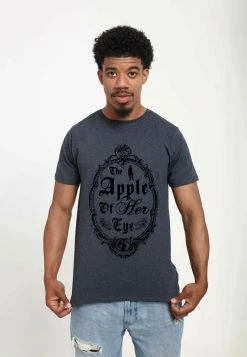 Henry Tiger DISNEY CLASSICS UNISEX APPLE OF HER EYE - T-Shirt Print - Melange Black