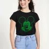 Henry Tiger Damen DISNEY CLASSICS MICKY SHAMROCKS - T-Shirt Print - Black