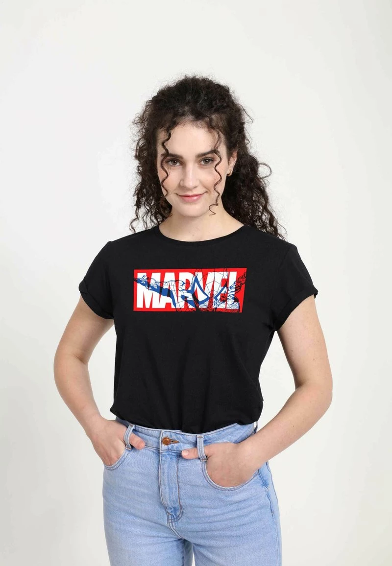 Henry Tiger MARVEL SPIDER-MAN CLASSIC - SPIDER MARVEL - T-Shirt Print - Black | Damen 3 Henry Tiger MARVEL SPIDER-MAN CLASSIC - SPIDER MARVEL - T-Shirt Print - Black | Damen – Bild 3