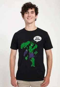 Henry Tiger MARVEL AVENGERS CLASSIC - VINTAGE SMASH - T-Shirt Print - Black | Unisex