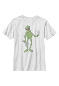 Henry Tiger Unisex DISNEY CLASSICS BIG KERMIT - T-Shirt Print - White