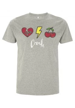 Henry Tiger DISNEY CLASSICS UNISEX CRUELLA PATCHES - T-Shirt Print - Melange Grey -Günstiges Henry Tiger Geschäft c1e4cecc80cd4fa8b3ffdedd2cf2a792