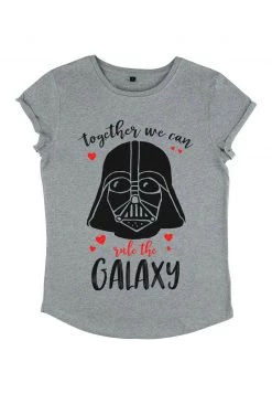 Henry Tiger Damen STAR WARS RULERS OF THE GALAXY - T-Shirt Print - Melange Grey -Günstiges Henry Tiger Geschäft c1ef05cb62bc45359428a5ae815742ef